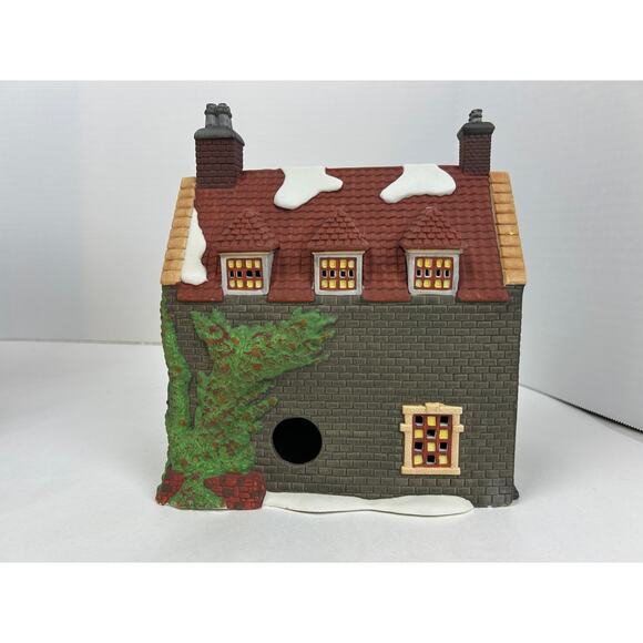 Department 56 Dickens Village Dedlock Arms 3rd Edition 1994 lighted inn - Picture 6 of 11